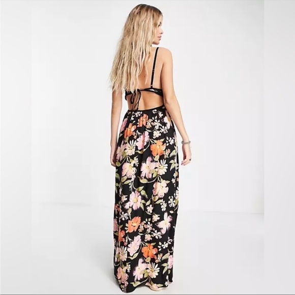 NWT Free People | Wisteria Floral Sleeveless Maxi Dress | small - Picture 6 of 9